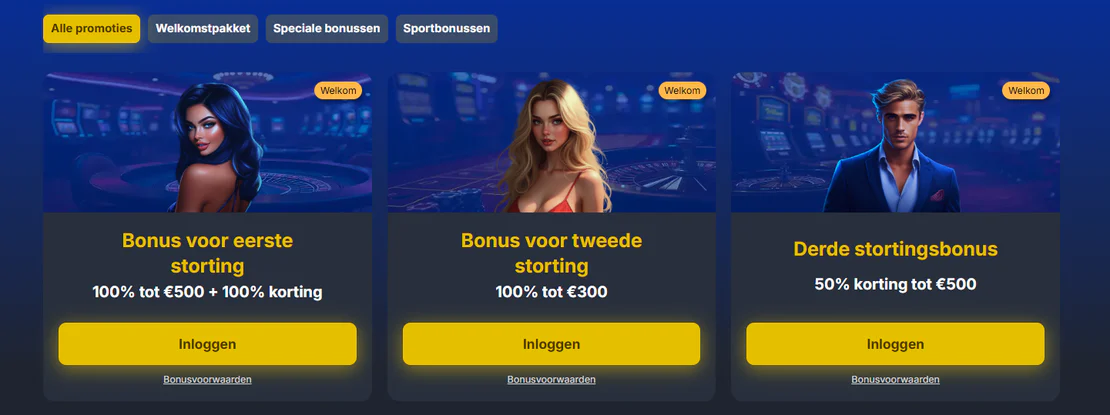 jackpoty casino bonussen